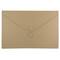 JAM Paper Natural Kraft Portfolio with Button and String Tie Closure 9.25" x 14.375"
